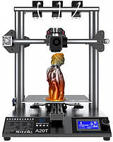 3D-принтер Geeetech A20T, швидке складання, 3-в-1, багатобарвний друк із платою керування GT2560.