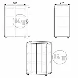 МГ-6 Тумба 1  (Компаніт) 600*900*420 мм, фото 10