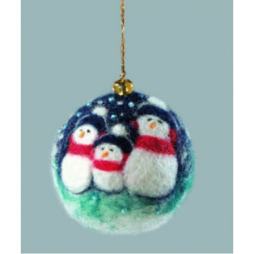 В-106 Новорічна ніч. Чарівна Міть. Набір для валяння, фото 1