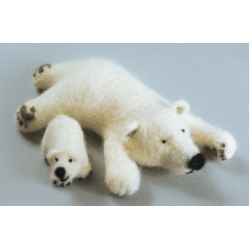 В-125 Мешканці півночі. Чарівна Міть. Набір для валяння, фото 1