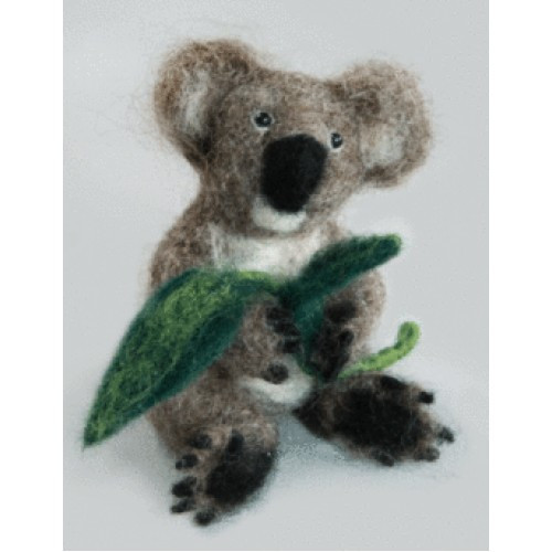 В-143 Кумедна коала. Чарівна Міть. Набір для валяння, фото 1