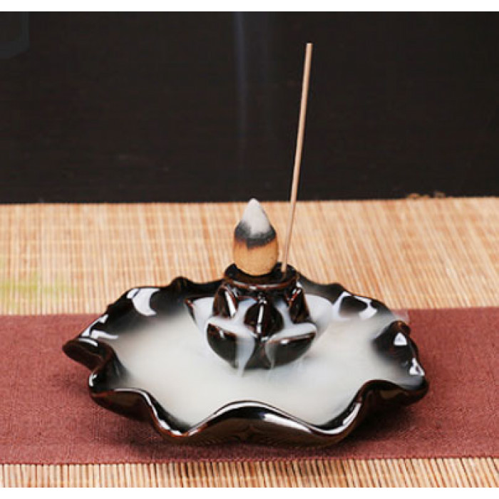 Подставка для благовоний Жидкий дым "Лотос в цвету"