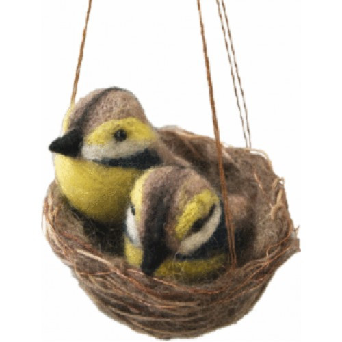 В-84 Синички. Чарівна Міть. Набір для валяння, фото 1