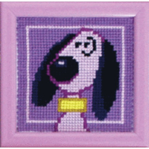 Набір для вишивання нитками PT-310. СОБАЧКА, фото 1