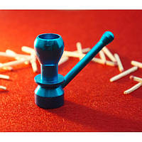 Трубка - кальян алюминиевая ALP-56 Синяя