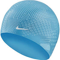 Шапочка для плавания Nike Optic Camo Silicone (NESS9161-430) Blue