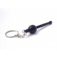 Трубка "Гриб" алюминиевая цветная Чёрная