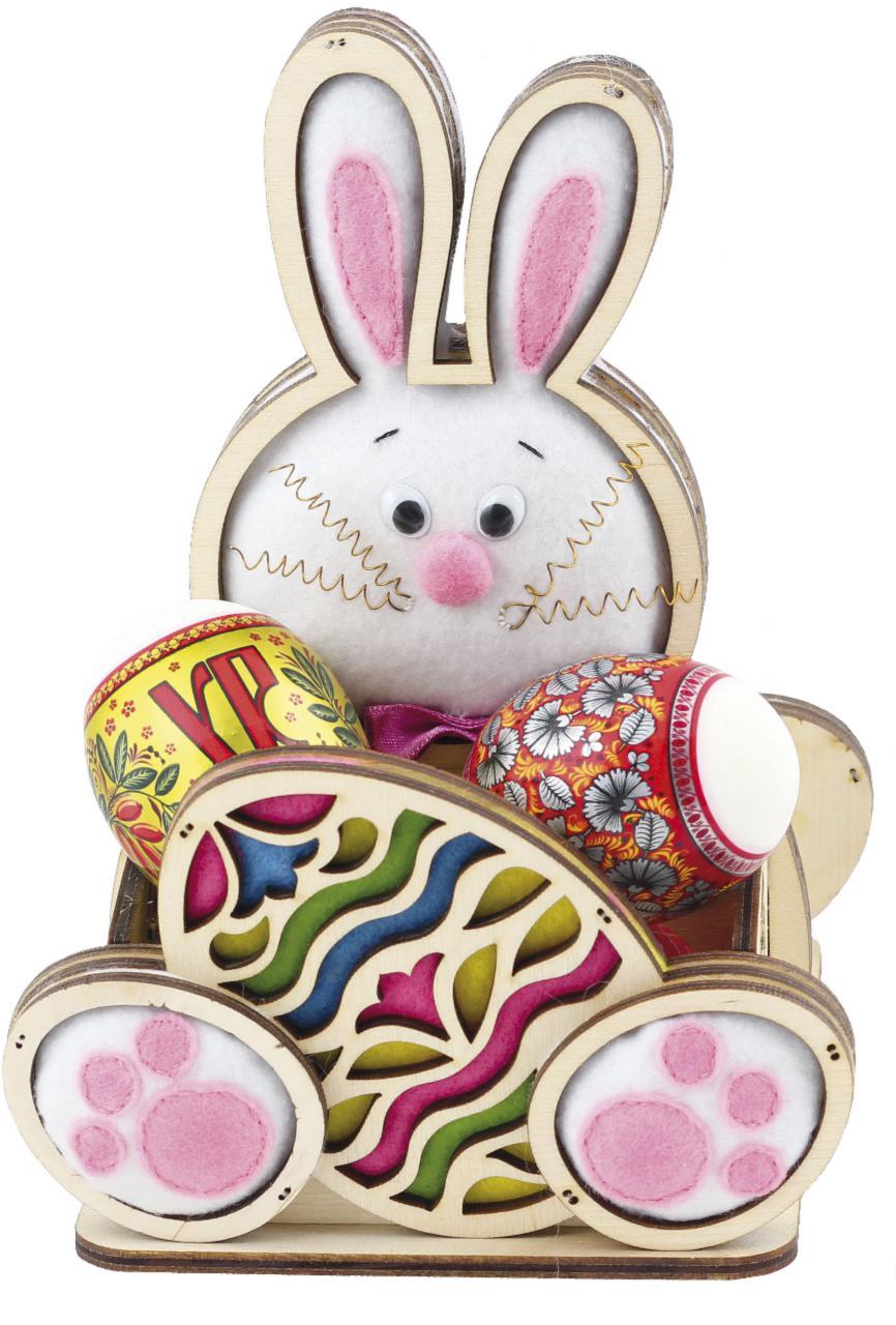 Набір-конструктор F-120 Пара великодніх зайчат, фото 1