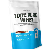 Спортивний сироватковий білок (протеїн) BioTech 100% Pure Whey 454 г, биотеч пур вей