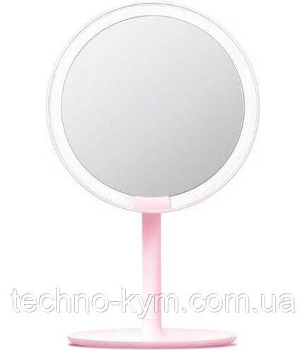 Дзеркало для макіяжу Amiro HD Daylight Mirror (AML004P) Pink UA UCRF Гарантія 12 місяців, фото 1