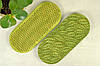 Дошка з цвяхами для ніг Morebi JB-95 зелене з жовтими цвяхами полегшена  для подорожей ретритів, фото 6