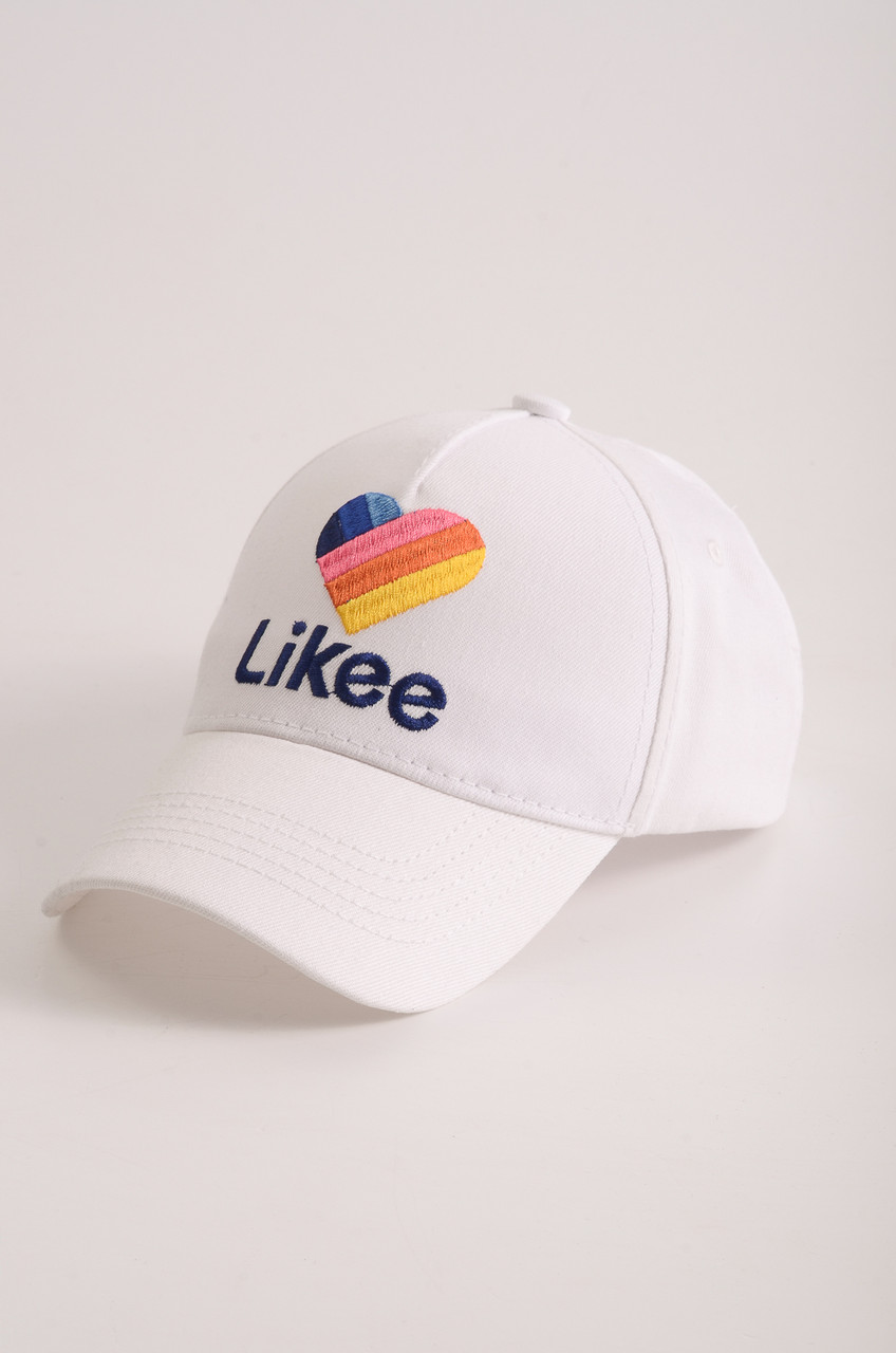 Бейсболка вишивка LIKEE білий