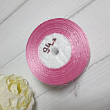 Стрічка атласна 5 см Рожева 23 м., фото 2