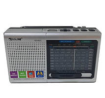 Портативна колонка радіо MP3 USB Golon RX 6622, сіра