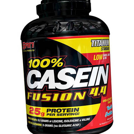 Протеїн SAN 100% Casein Fusion 1800 р, фото 2