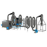 Аеродинамічний сушильний комплекс СА-800 з пелетним пальником, фото 4