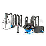 Аеродинамічний сушильний комплекс СА-800 з пелетним пальником, фото 2