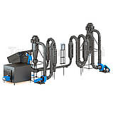 Аеродинамічний сушильний комплекс СА-800 з пелетним пальником, фото 3