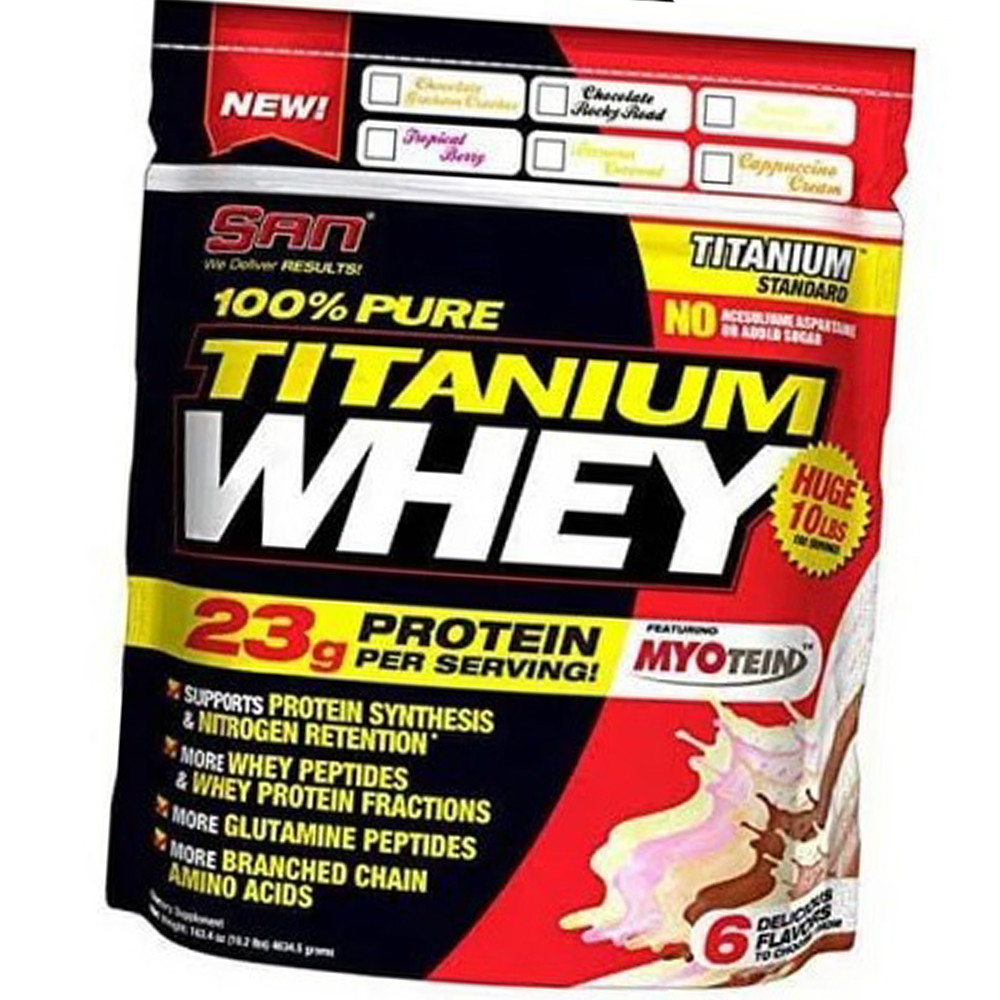 Протеїн SAN 100% Pure Titanium Whey 4,63 кг