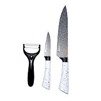 Набор ножей и овощечистка BrightLand Blister (3 предмета)