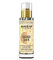 База под макияж Bielenda Make-up Academie Gold Flakes 24k