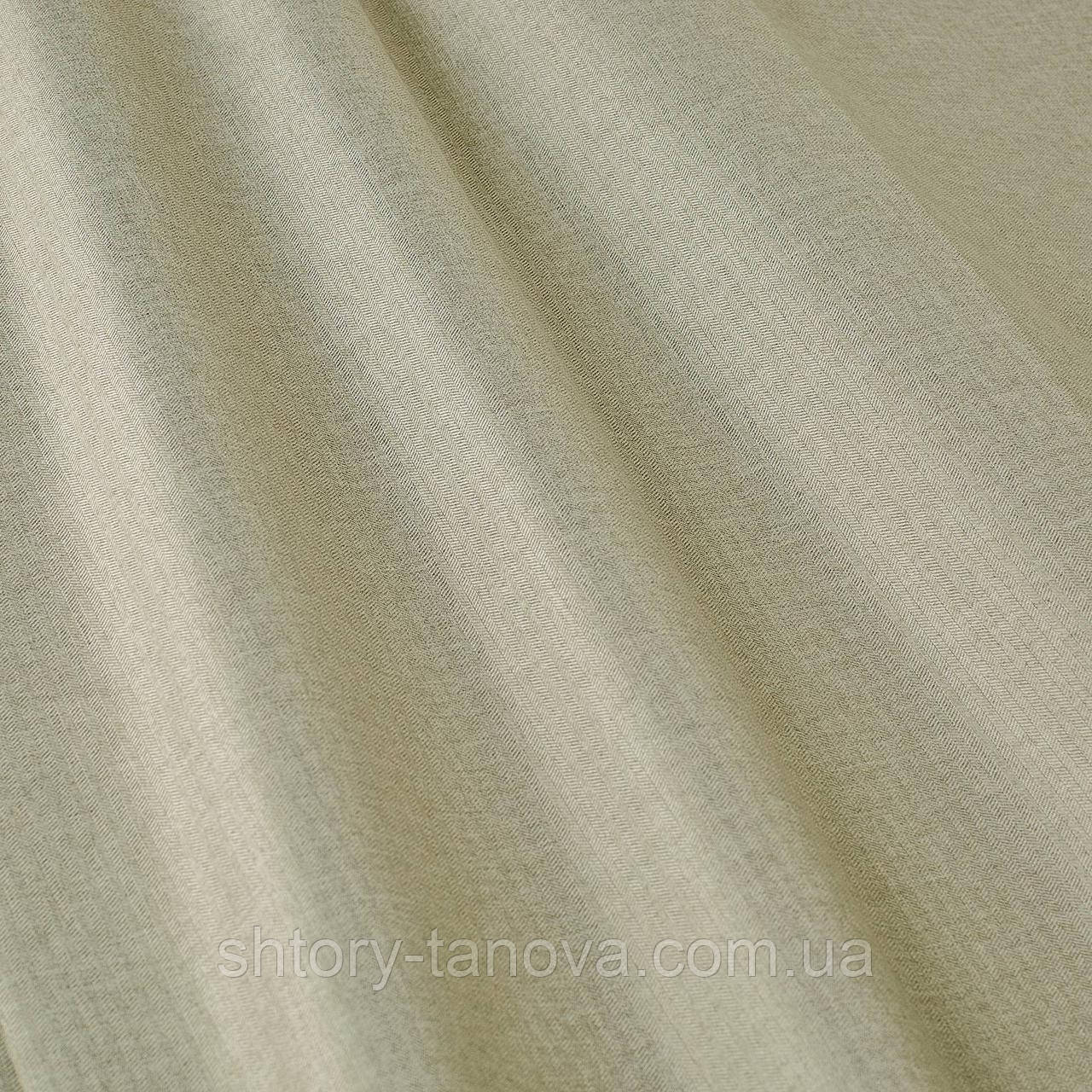 Блекаут фактурний 100% бежевий 300см Туреччина 88172v2