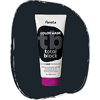 Тонирующая маска для питания и увлажнения Исключительно Черная Fanola Color Mask Total Black 200 мл