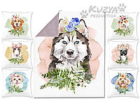 Набор сатиновых панелей Собачки № 3 Kuzya Production