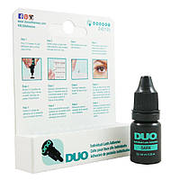 Черный клей для пучковых ресниц Duo Individual Lash Adhesive Dark