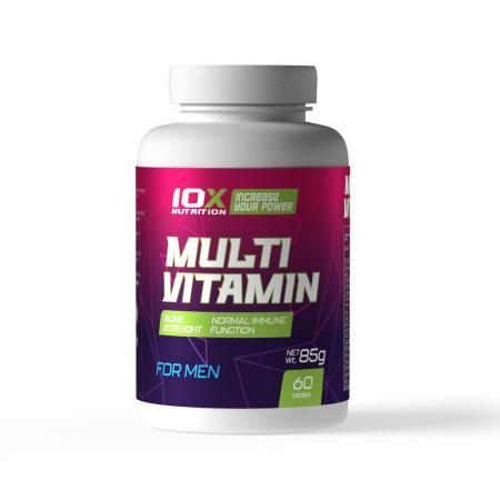 10XNUTRITION Витамины и минералы Multivitamin for Men - 60tab
