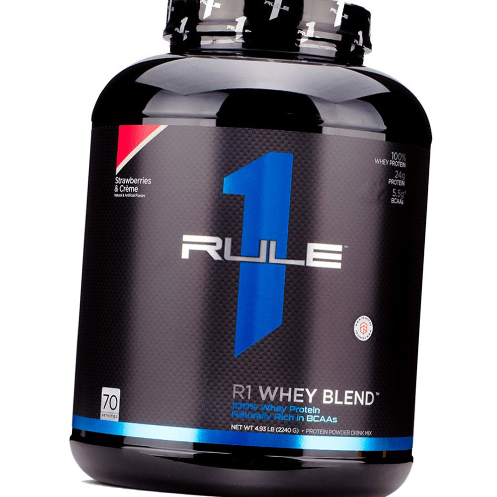 Концентрат сироваткового протеїну (білка) R1 (Rule One) Whey Blend 2.38 кг хіт продаж