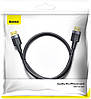 Кабель HDMI+HDMI 2.0 4K 60 Hz 3D 18 Gbps Preto (CADKLF-F01) Cafule Baseus 2m, фото 5