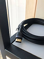 Кабель HDMI+HDMI 2.0 4K 60 Hz 3D 18 Gbps Preto (CADKLF-H01) Cafule Baseus 5m, фото 2