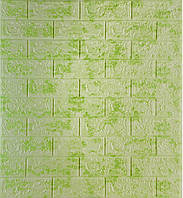 Самоклеюча 3D панель Зелений мармур 700х770х5мм (064)