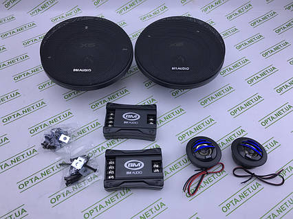Комплект компонентної акустики BM Audio Boschmann F-528-X6 акустична система авто 13 см 200W
