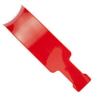 Расческа лопатка для мелирования K-22 Красная (для моделирования, лопатка для стрижки, лопатка для волос)