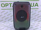 Багатофункціональна портативна музична колонка з підсвічуванням Bluetooth RX-6168 10W з мікрофоном, фото 2