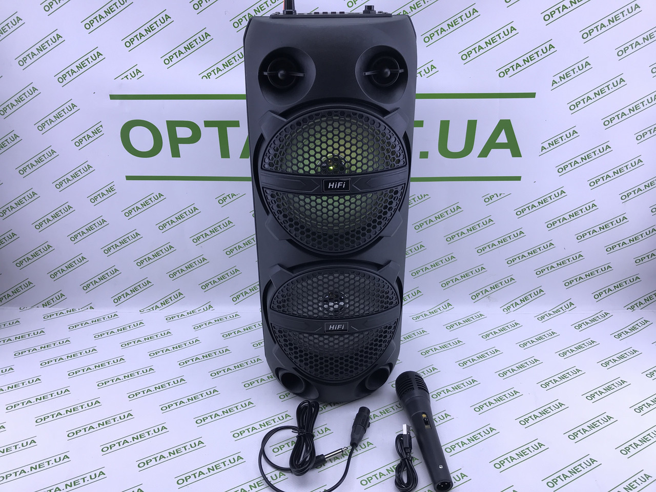 Колонка музична портативна Bluetooth RX-6208 20W з мікрофоном