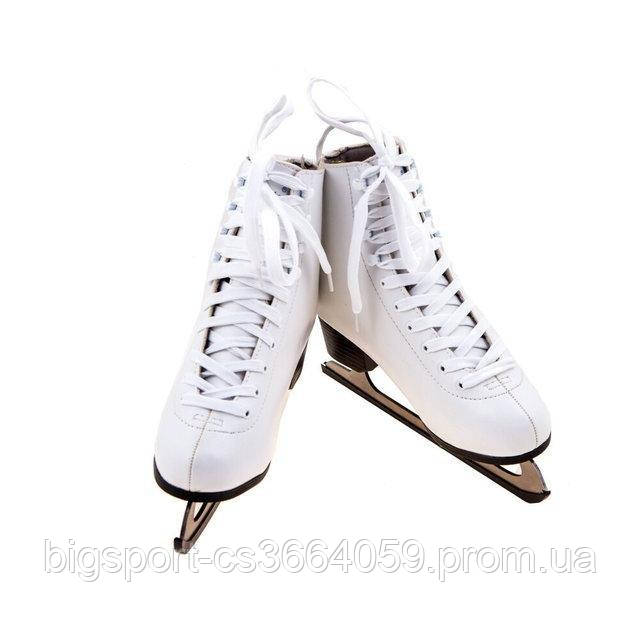 Купить Коньки фигурные женские белые. Размер: 34, 35, 36, 37, 38, 39 ...