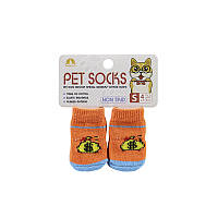 Антиковзні шкарпетки для собак Taotaopets 331 Money S з бавовни
