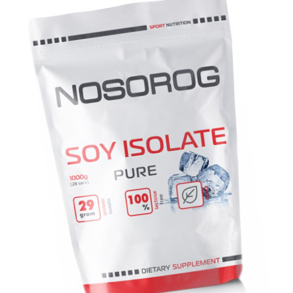 Купить Изолят соевого протеина (белка) Nosorog Soy Isolate 1 кг, цена ...