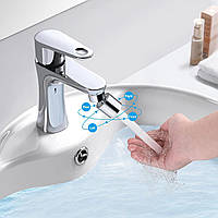 Насадка на кран поворотний Fexible Tap 21/24мм економитель води для крана, аератор для економії води | аэратор