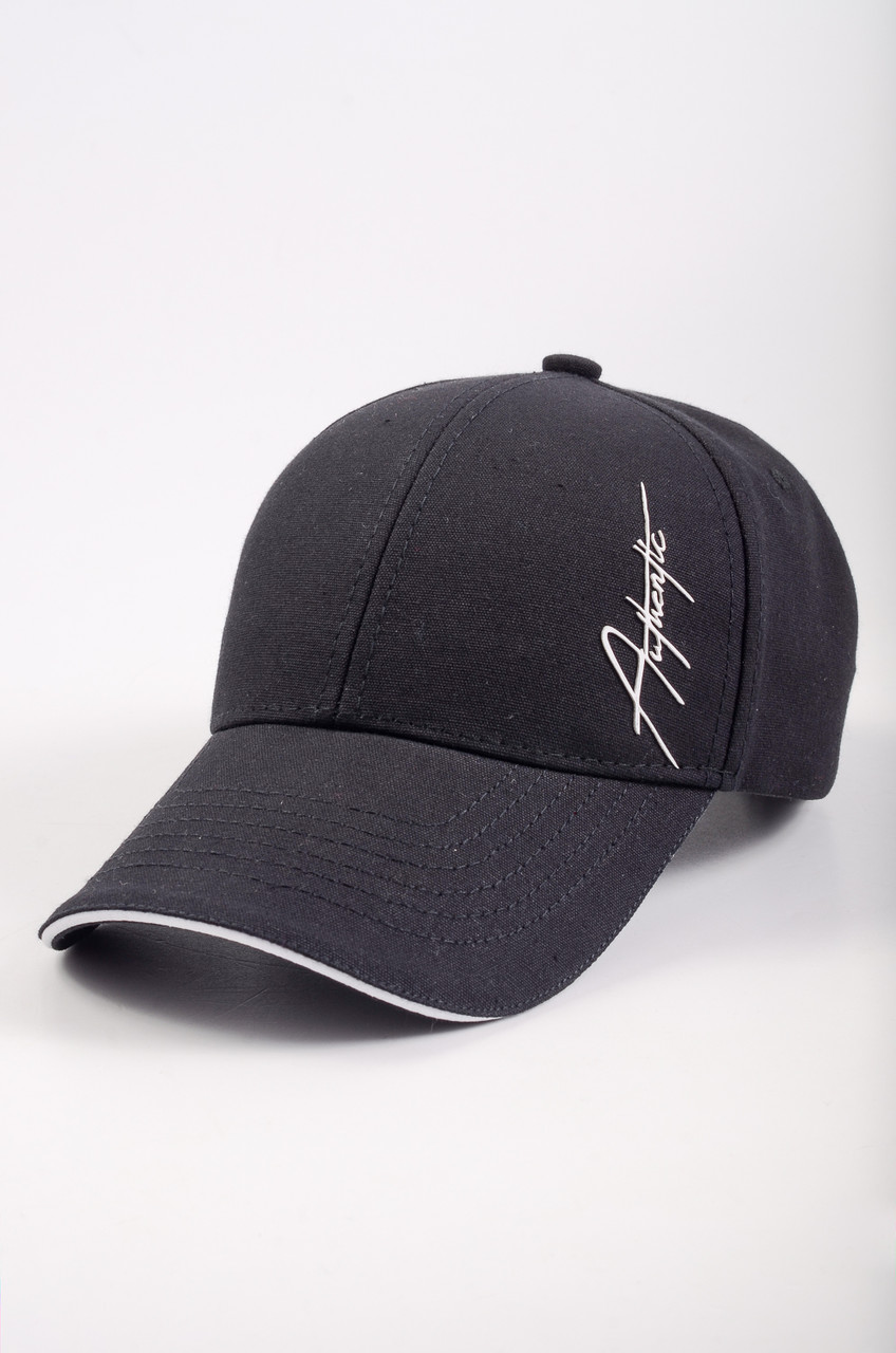 Бейсболка гума AUTHENTIC, чорний