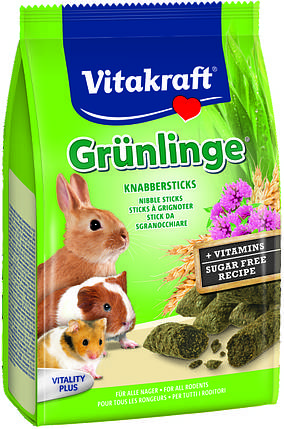Ласощі для гризунів Vitakraft Grünlinge 50 г (з люцерною), фото 1