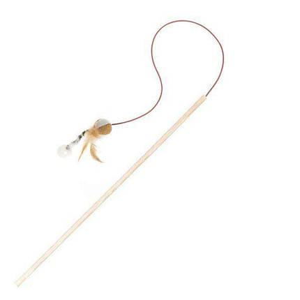 Іграшка для котів Comfy Вудочка з м'ячиком 40 см, фото 1