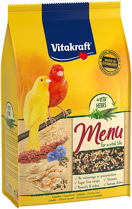 Корм для канарок Vitakraft Premium Menu 500 г, фото 1