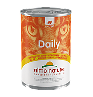 Влажный корм для кошек Almo Nature Daily Cat ADULT CHICKEN Курица 400 г