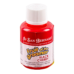 Шампунь для собак та котів Iv San Bernard Black Cherry для короткої шерсті з чорною вишнею 30 мл
