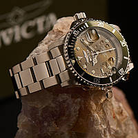 Мужские оригинальные наручные часы в дизайн Rolex Submariner от Инвикта