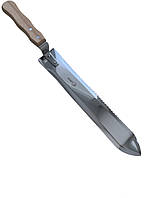 Нож пчеловода Джеро 280 мм (дерев. ручка) зубчастый